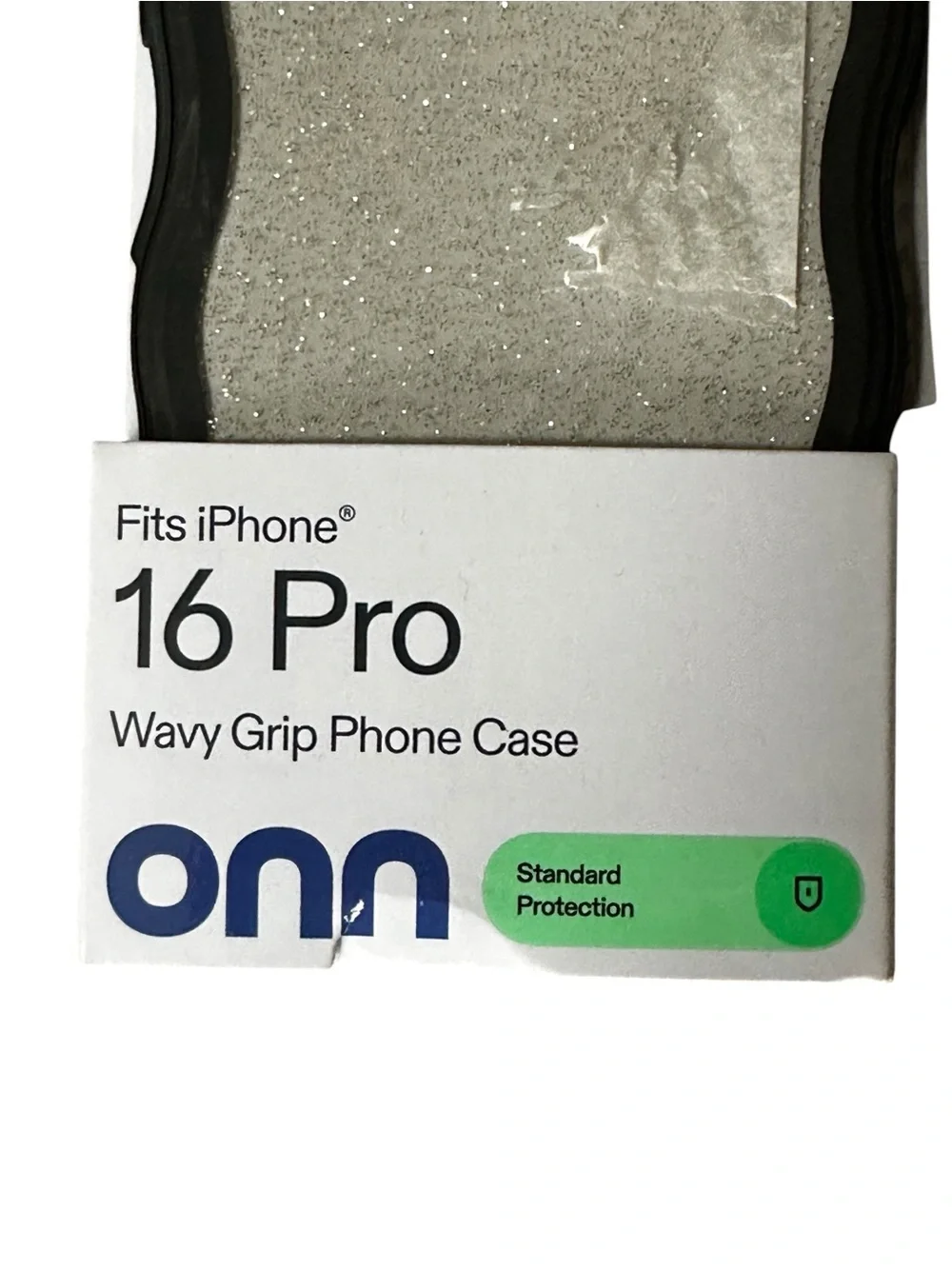 Onn Wavy Grip Phone Case is designed for the iPhone 16 Pro NIB
